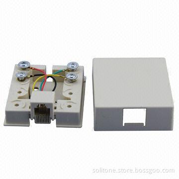 RJ11, RJ12, RJ45 Telephone Connector and Modular Plug for 4P4C, 6P4C, 8P8C